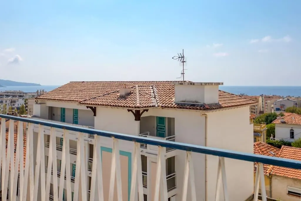 #15 2P Magnan Sea View 5 Min Beach Terrace & Parking Apartment Nice